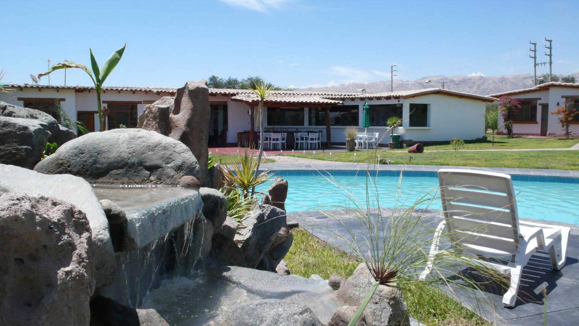 Hotel Casa Hacienda Nasca Oasis Nazca Exteriér fotografie