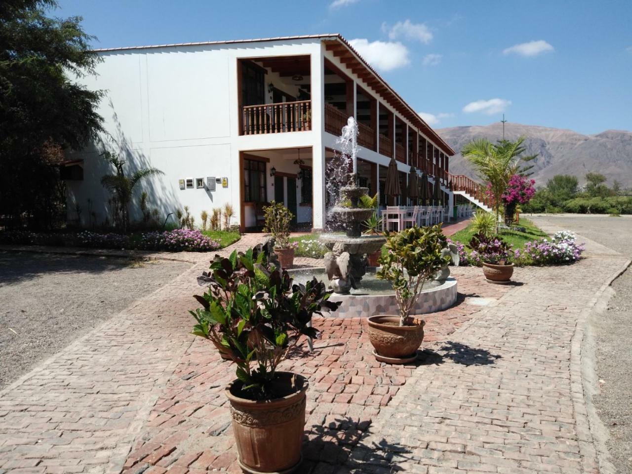 Hotel Casa Hacienda Nasca Oasis Nazca Exteriér fotografie